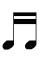 Beamed (joined) semiquavers - music theory
